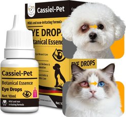 Cassiel Pet Eye Drops Infection Dog & Cat Wound Care, 0.33-fl oz bottle