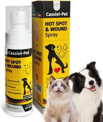 Cassiel Pet Hot Spot Spray Itch Relief Skin Treatment Dog & Cat Wound Care, 2.02-fl oz slide 1 of 9
