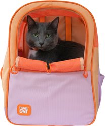 Travel Cat The Explorer Lightweight Cat Backpack, Sunset Pink