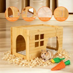 LAIRIES Bamboo Guinea Pig Hideout slide 2 of 7