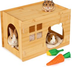 LAIRIES Bamboo Guinea Pig Hideout