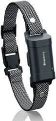 Bousnic 4000FT Replacement Single Receiver Retractable Dog Training Shock Collar, 27-in neck, 1/2-in wide, Grey
