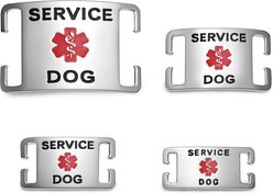 Leash King Surgical Stainless Steel K9 Dog & Cat ID Jewelry Tag, Small