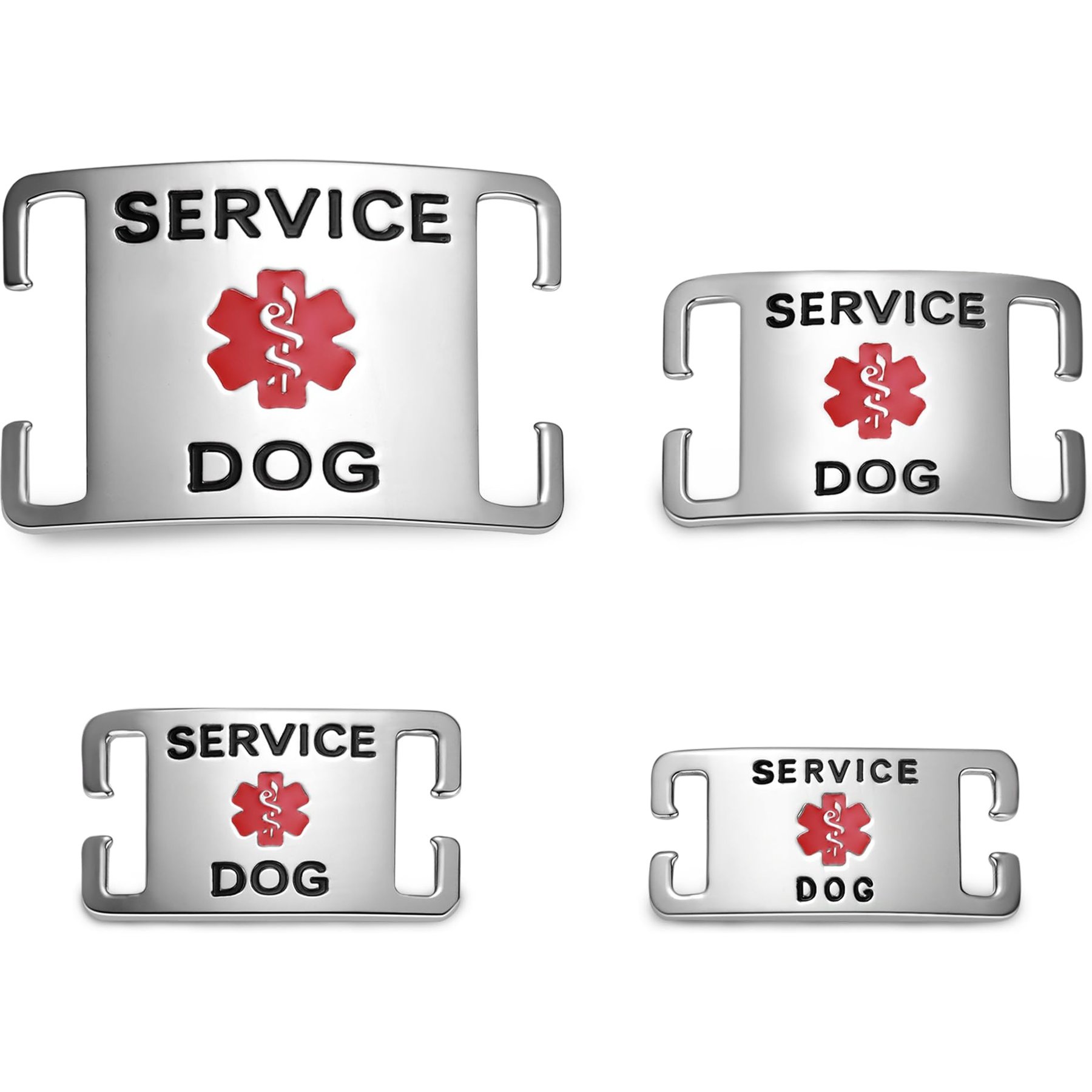 Leash King Surgical Stainless Steel K9 Dog & Cat ID Jewelry Tag, Small