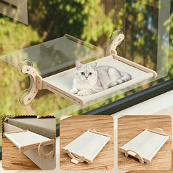 DOPZER 4-in-1 Hammock Cat Window Perch, 30.3 x 21.7 x 15.8-in