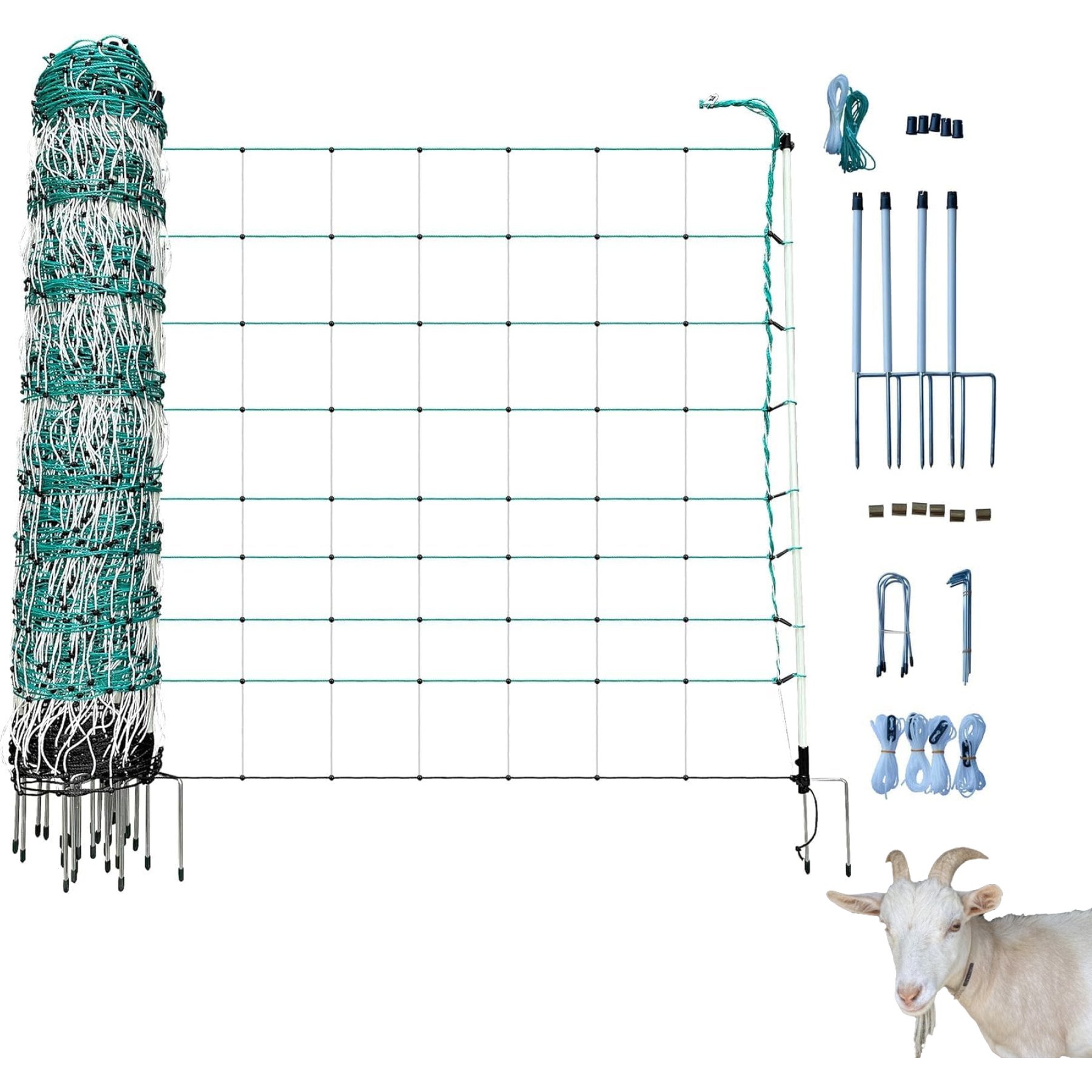 RentACoop Electric Anti-Predator Goat Fence, 168-ft x 42-in roll