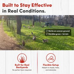 RentACoop Poultry Boundary Fence, Black, 100-ft x 48-in roll slide 2 of 9