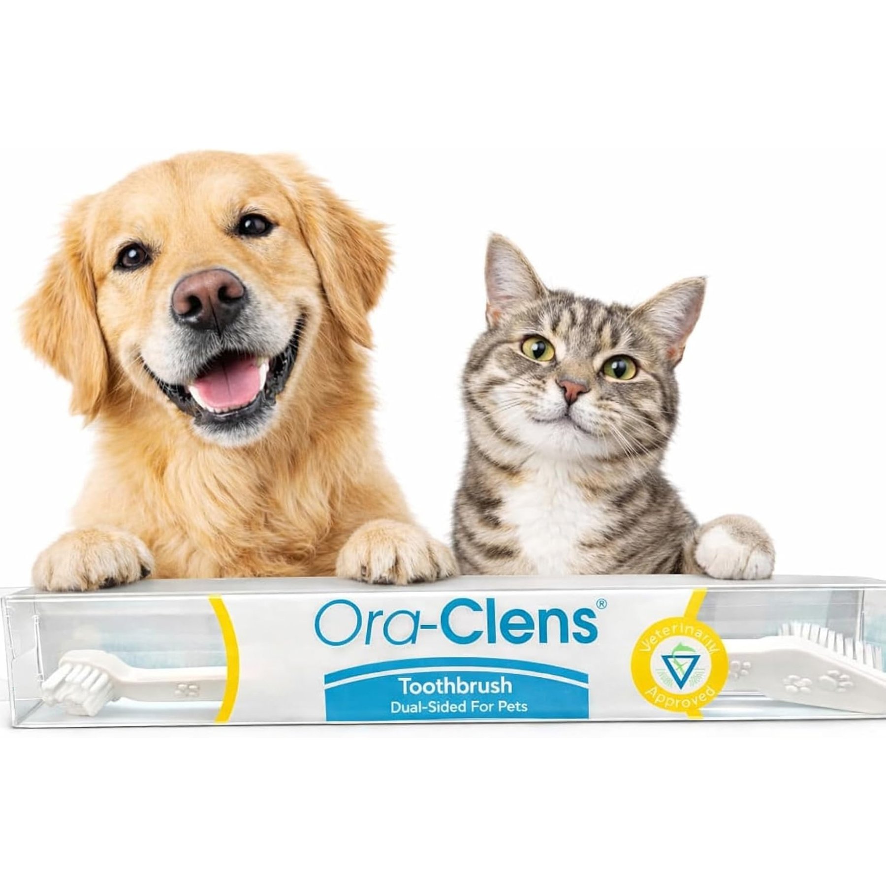 Ora-Clens Dual Ended Dog Toothbrush