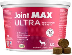 Joint MAX Ultra Soft Chews Joint Health Flavoured Supplement for Dogs, 120 count