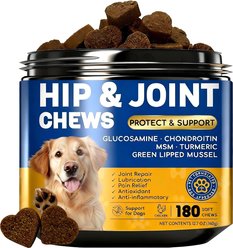 Furry Armor Chicken Flavored Soft Chew Hip & Joint Support Supplement for Dogs, 12.7-oz slide 1 of 8