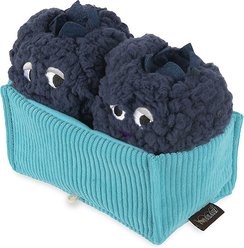 P.L.A.Y. Pet Lifestyle and You Picked Fresh Blueberries Tray Squeaky Plush Dog Toy, Multicolor