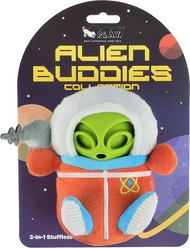 P.L.A.Y. Pet Lifestyle and You Alien Buddy Astro Explorer Dog Toy, Multicolor