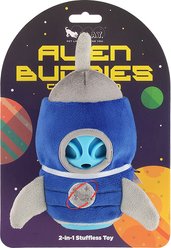P.L.A.Y. Pet Lifestyle and You Alien Buddy Starblaster Dog Toy, Multicolor