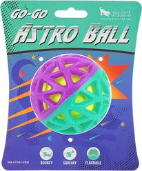 P.L.A.Y. Pet Lifestyle and You GoGo Astroball Nebula Dog Toy, Multicolor