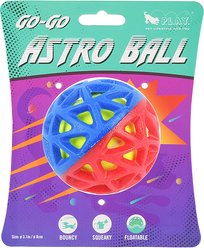 P.L.A.Y. Pet Lifestyle and You GoGo Astroball Lunar Dog Toy, Multicolor