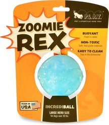 P.L.A.Y. Pet Lifestyle and You Incrediball Dog Toy, Blue/Multicolor, Large