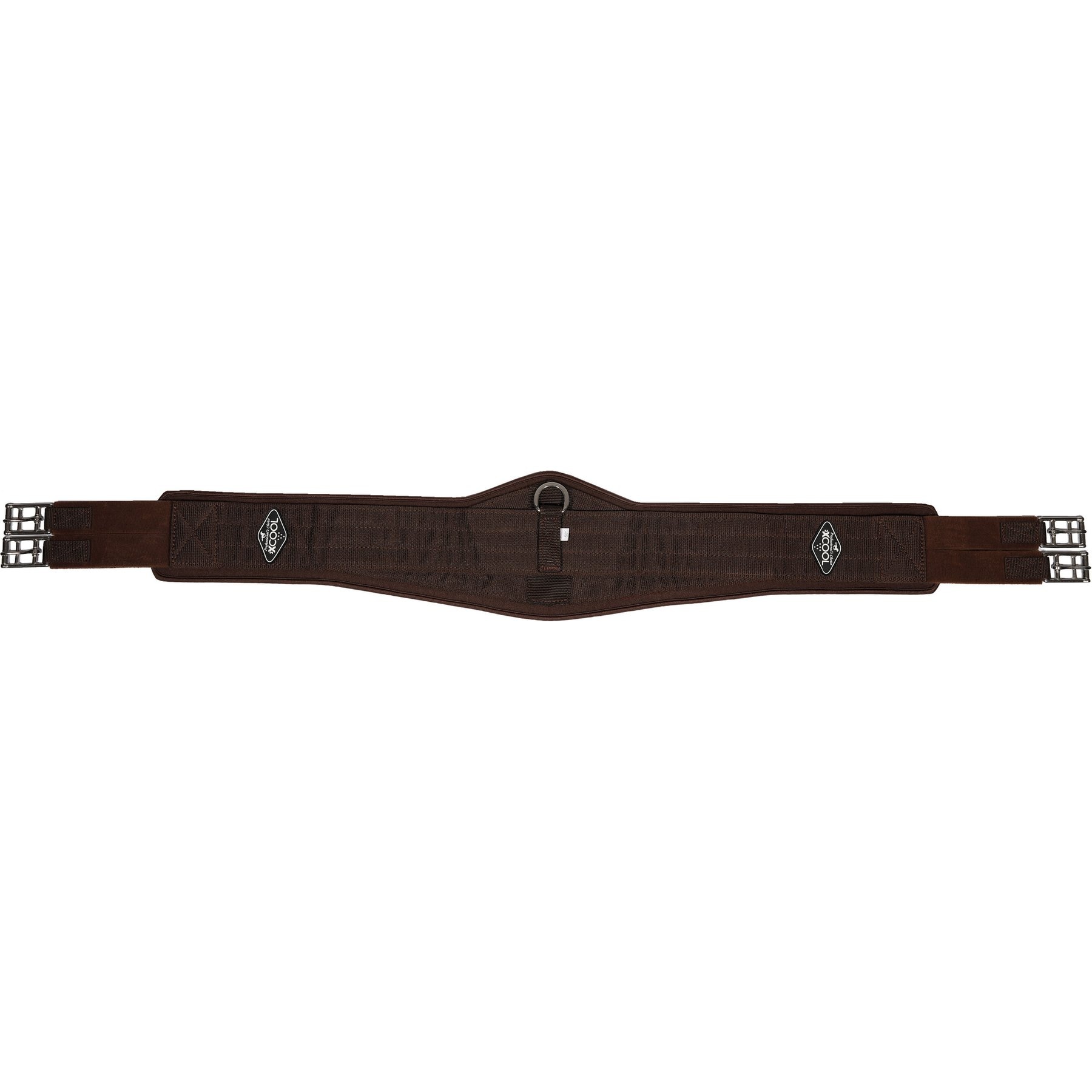Professional's Choice 2XCool English Horse Girth, Brown, 50-in