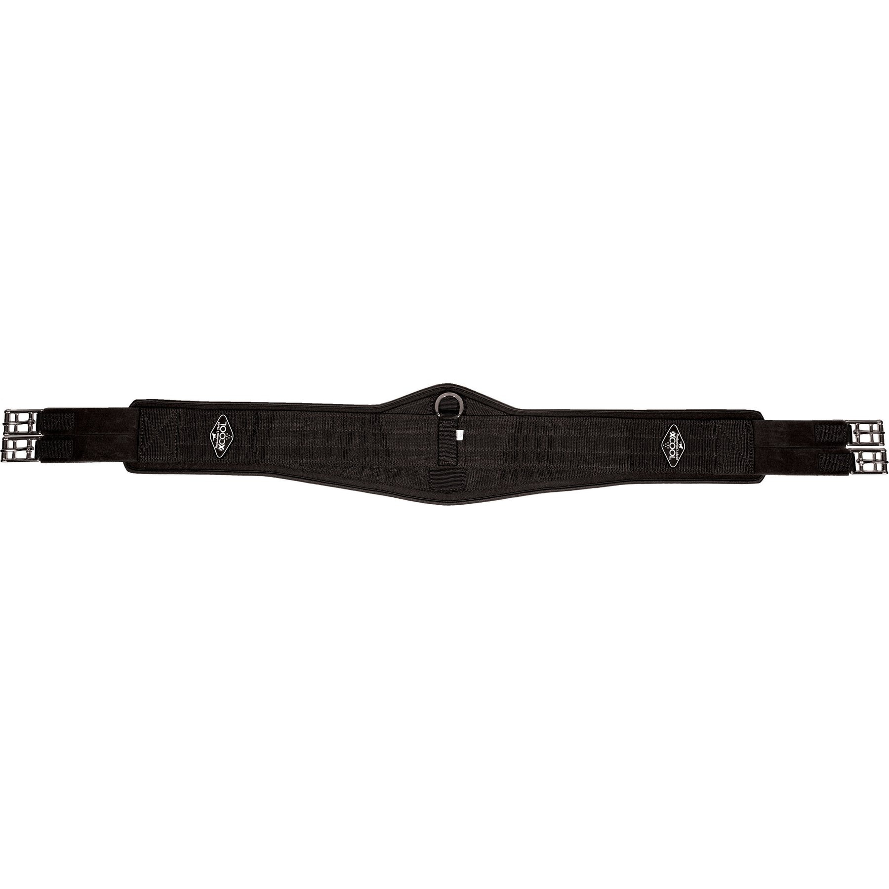 Professional's Choice 2XCool English Horse Girth, Black, 48-in