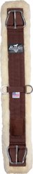 Professional's Choice Shearling Western Horse Cinch, Brown, 32-in