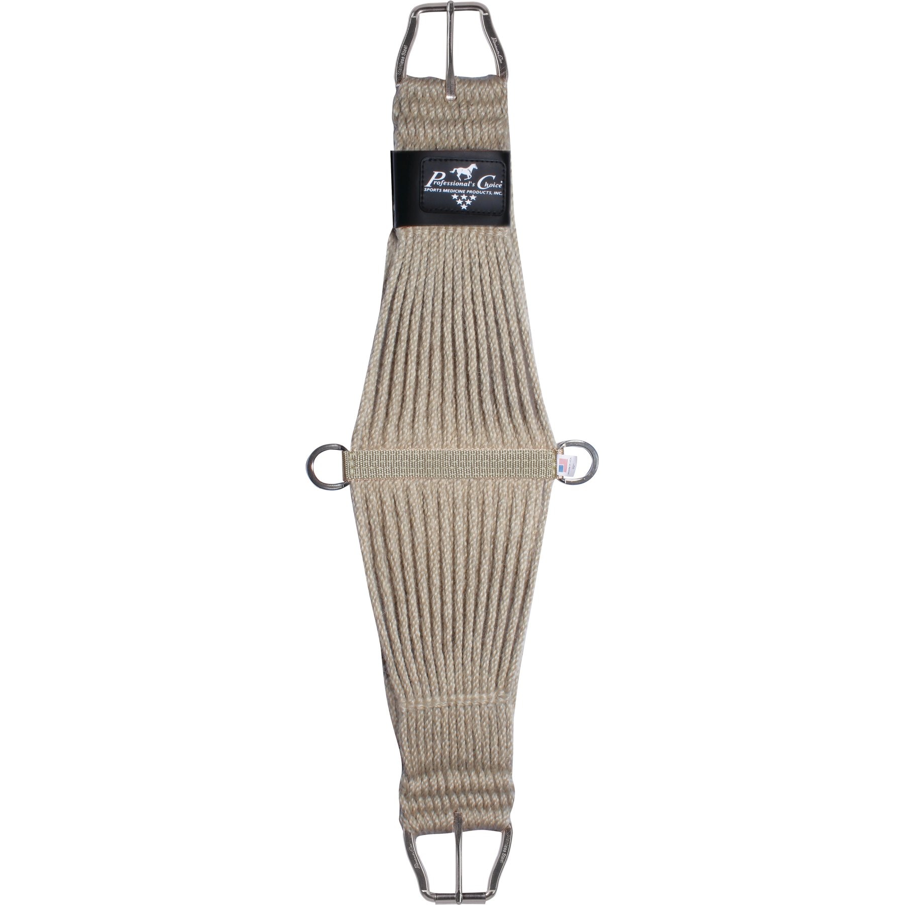 Professional's Choice Mohair Roper Horse Cinch, Natural, 32-in
