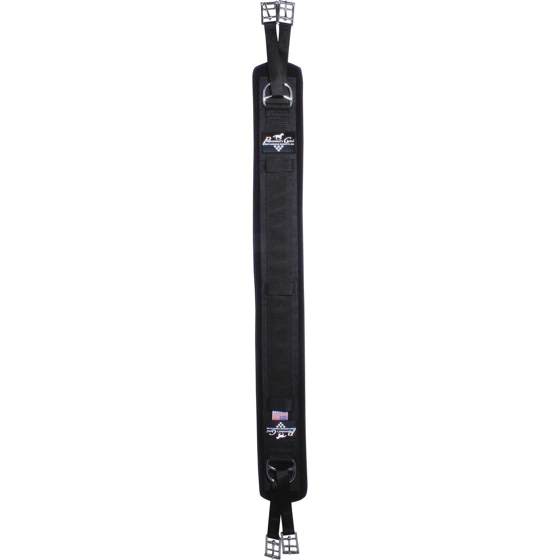 Professional's Choice Equalizer Horse Girth, Black, 48-in