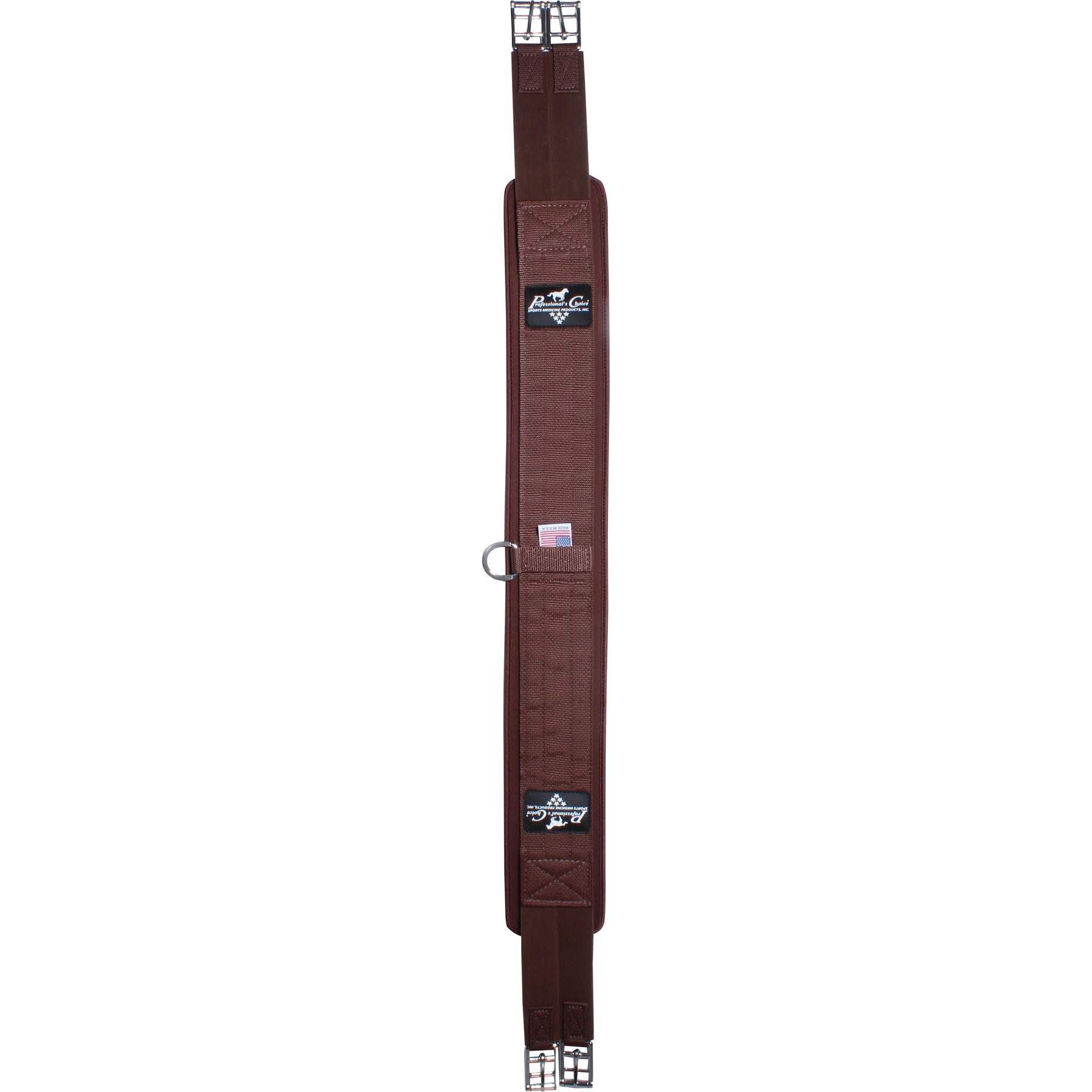 Professional's Choice Ventech English Horse Girth, Brown, 42-in