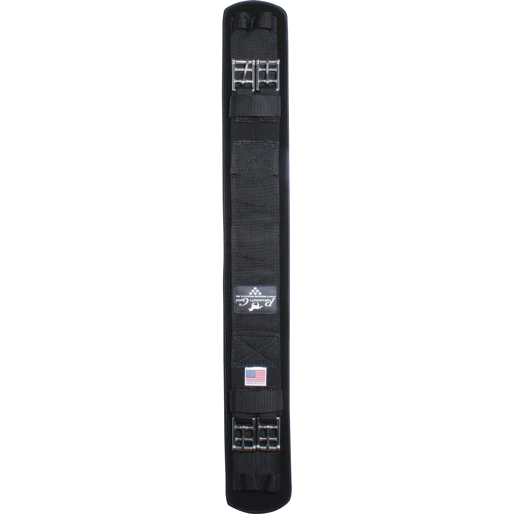 Professional's Choice Ventech Dressage Horse Girth, Black, 16-in