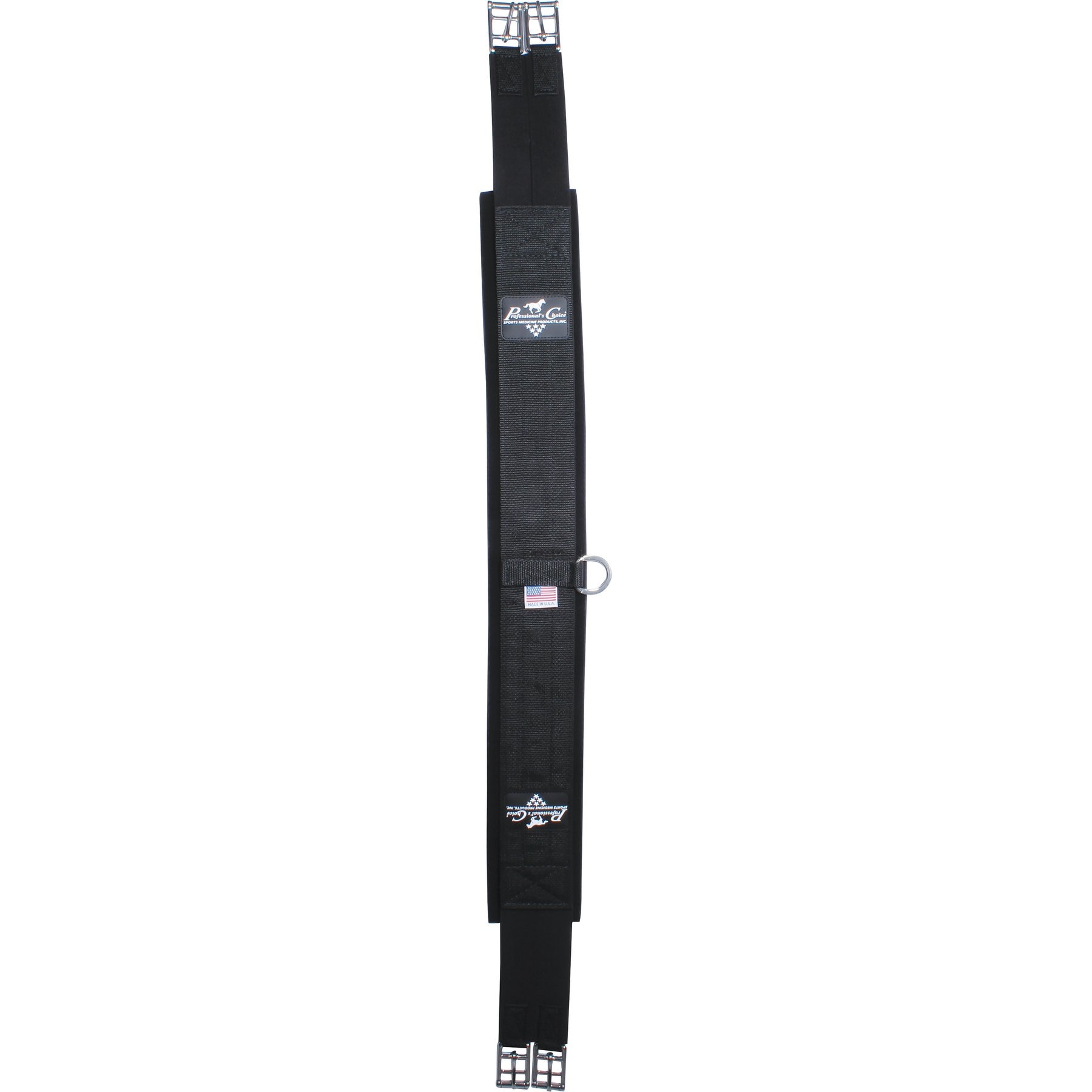 Professional's Choice English Horse Girth, Black, 52-in