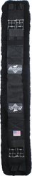 Professional's Choice Shearling Dressage Horse Girth, Black, 26-in