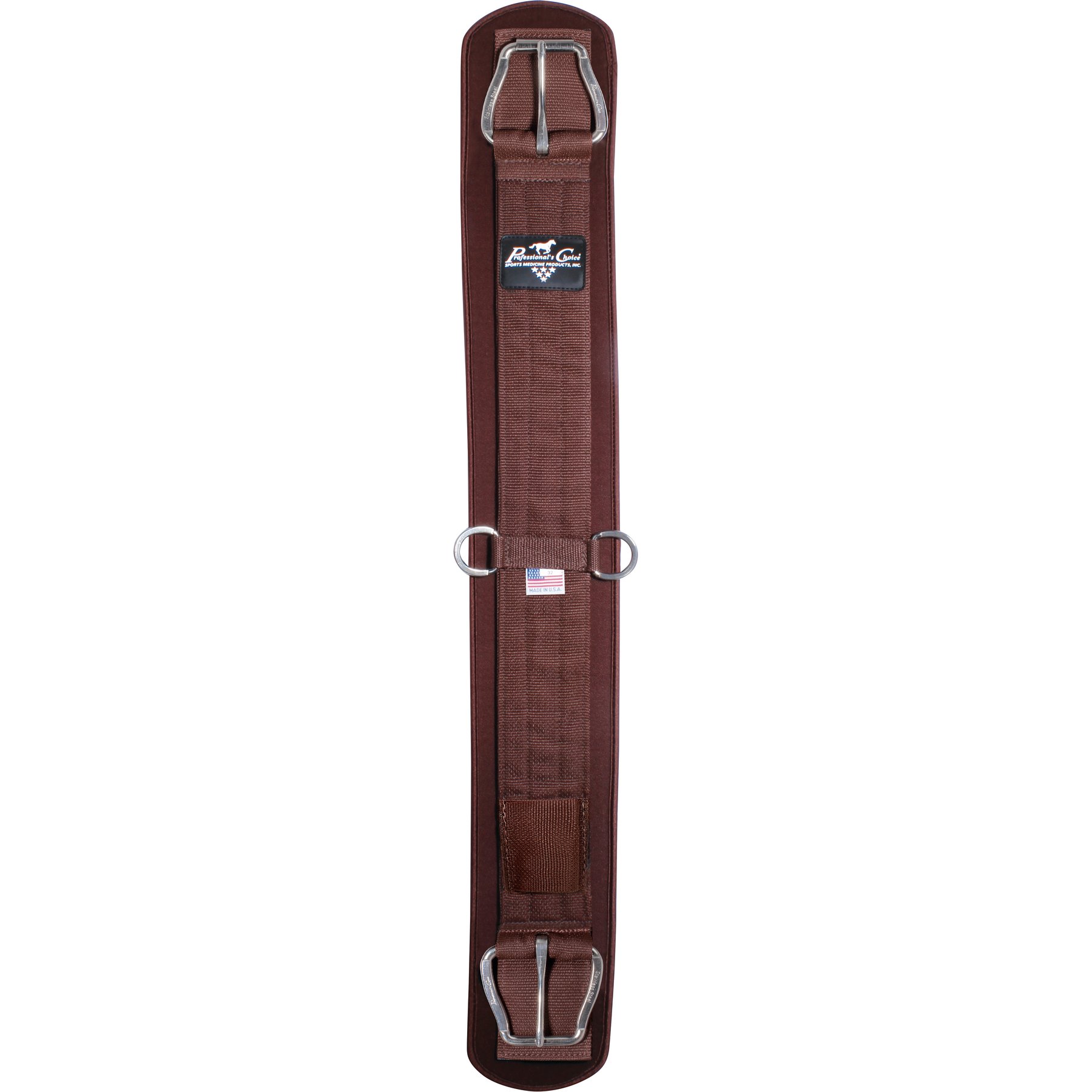 Professional's Choice Ventech Horse Cinch, Brown, 34-in