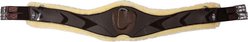 Professional's Choice Contoured Fleece Horse Jump Girth, Brown, 48-in
