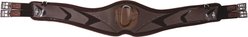 Professional's Choice Contoured Horse Jump Girth, Brown, 50-in