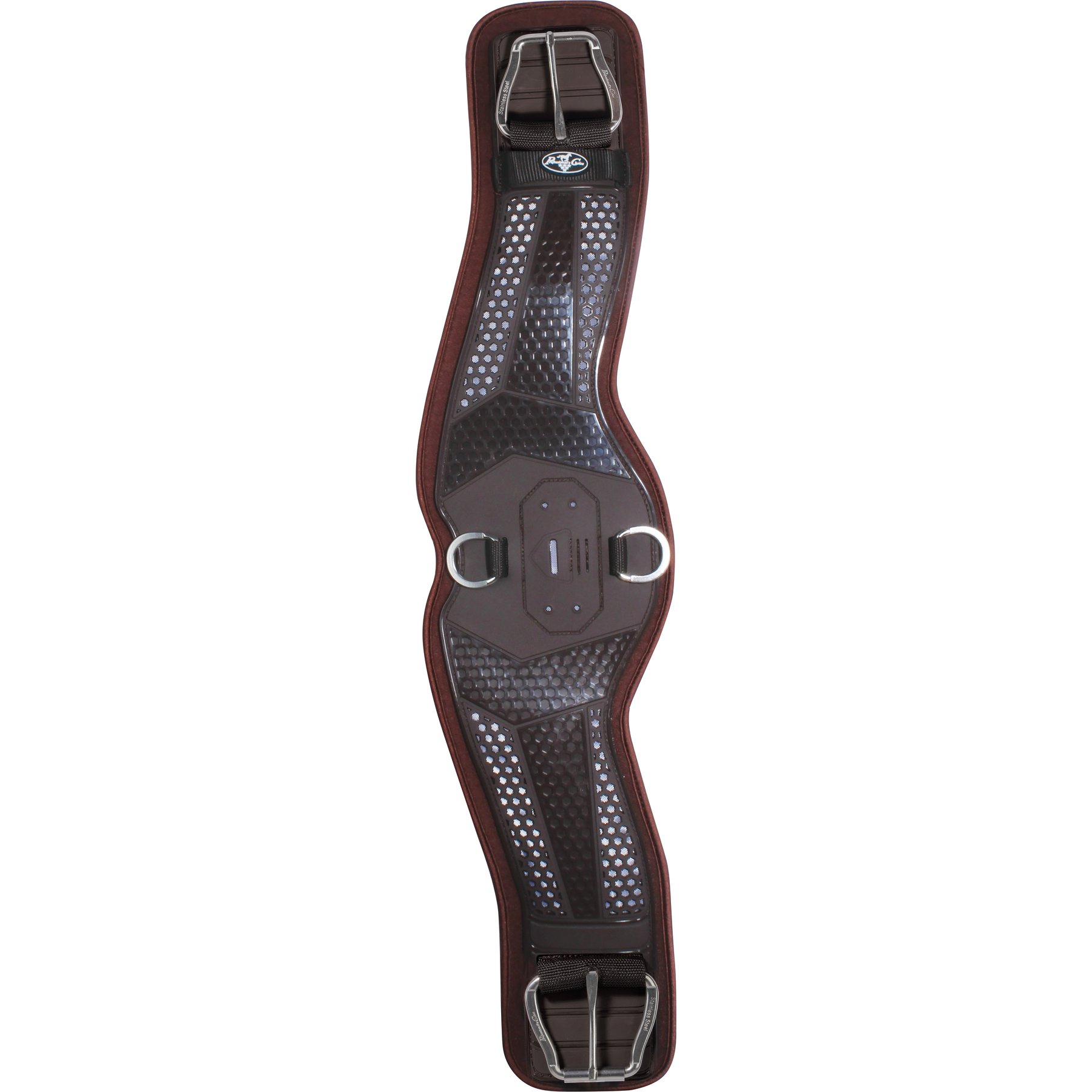 Professional's Choice Contoured Ventech Horse Cinch, Brown, 32-in