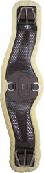 Professional's Choice Contoured Fleece Horse Cinch, Brown, 30-in