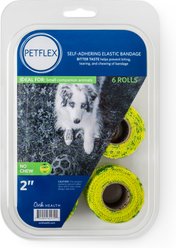 OVIK Health PetFlex No Chew Dog, Cat & Small Animal Bandage, 2-in, 6 count slide 1 of 9