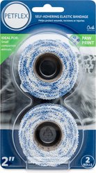 OVIK Health PetFlex Paw Pack Dog, Cat & Small Animal Bandage, 2-in, 2 count