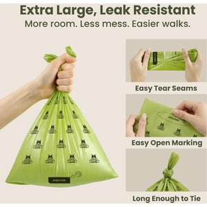 Pogi's Pet Supplies with 15 Waste Bags Dog Poop Bag Dispenser, Fresh Scented