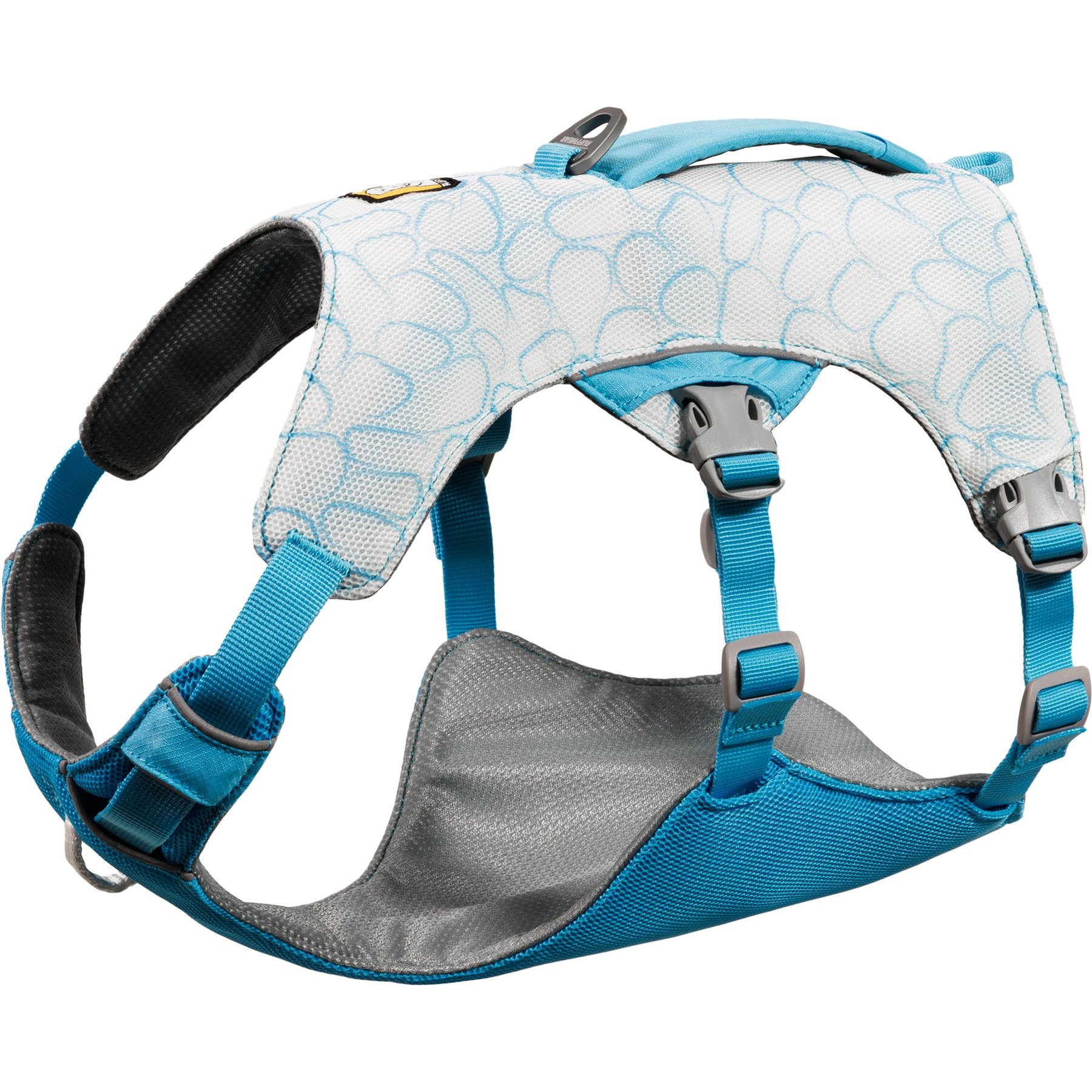 Ruffwear Swamp Cooler Front Clip Dog Harness, Biolumin Blue, XX-Small: 13 to 17-in chest