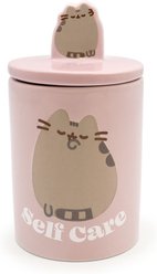 CultureFly Self Care Classic Food Storage Cat Treat Jar, 28-oz