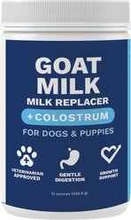 Under the Weather Immune Support Milk Replacer Goat Milk & Colostrum Flavored Powdered Milk Supplement for Dogs, 12-oz