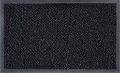 Calloway Mills Grey York Walk Off Outdoor Doormat, Charcoal, 18 x 30-in