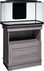 GloFish Premium Modern Farmhouse Finish Aquarium Stand, Grey/Brown, 20-gal