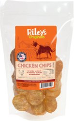 Riley's Chicken Chips Dehydrated Snacks for Dogs, 6-oz bag