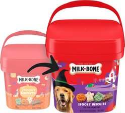 Milk-Bone Spooky Biscuits Halloween Dog Treats, 24-oz pail slide 2 of 8