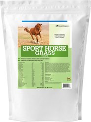 SmartPak Sport Horse Grass Pellets Supplement for Horses, 45-lb bucket