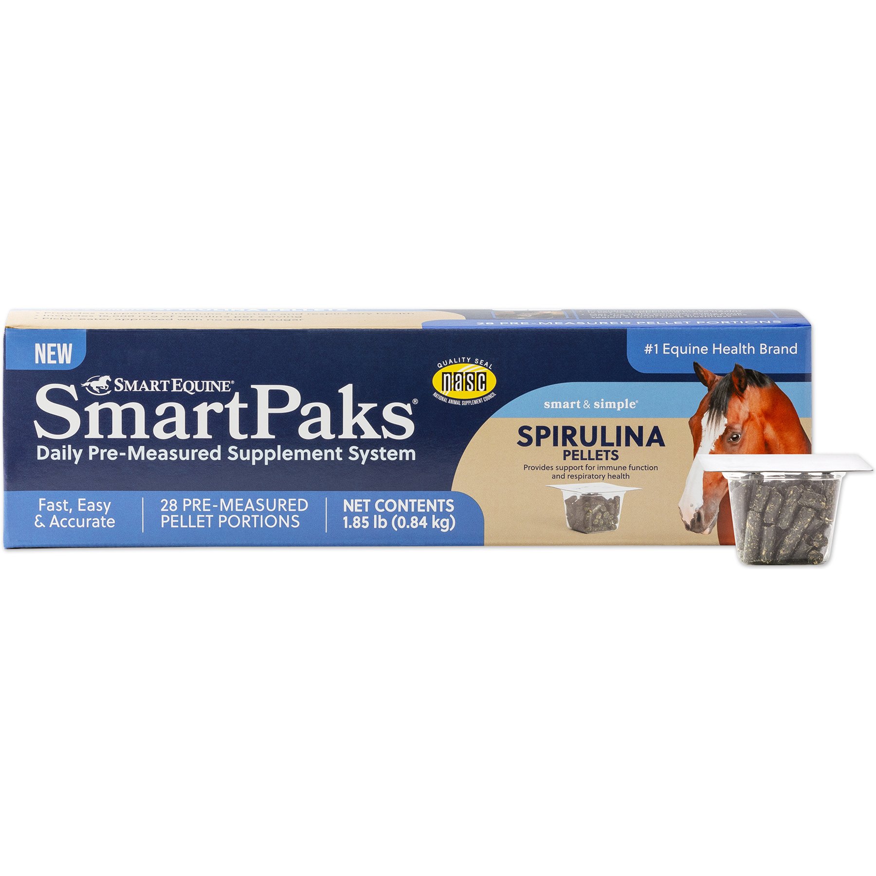 SmartPak Smart & Simple Spirulina Pellets SmartPaks Supplement for Horses