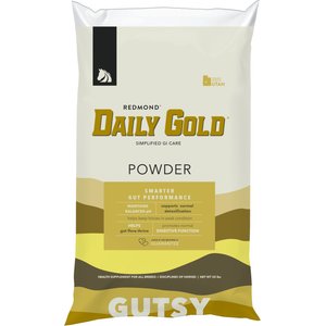 Redmond Daily Gold Powder Horse Gut Supplement, 25-lb bag