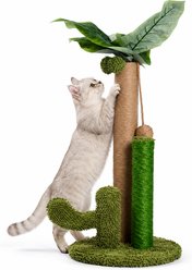 Mora Pets 20-in Sisal Cat Scratching Post with Interactive Toy