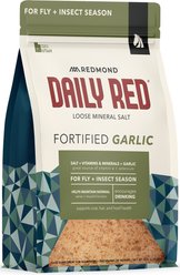 Redmond Daily Red Fortified Garlic Horse Vitamin & Mineral Supplement, 5-lb pouch