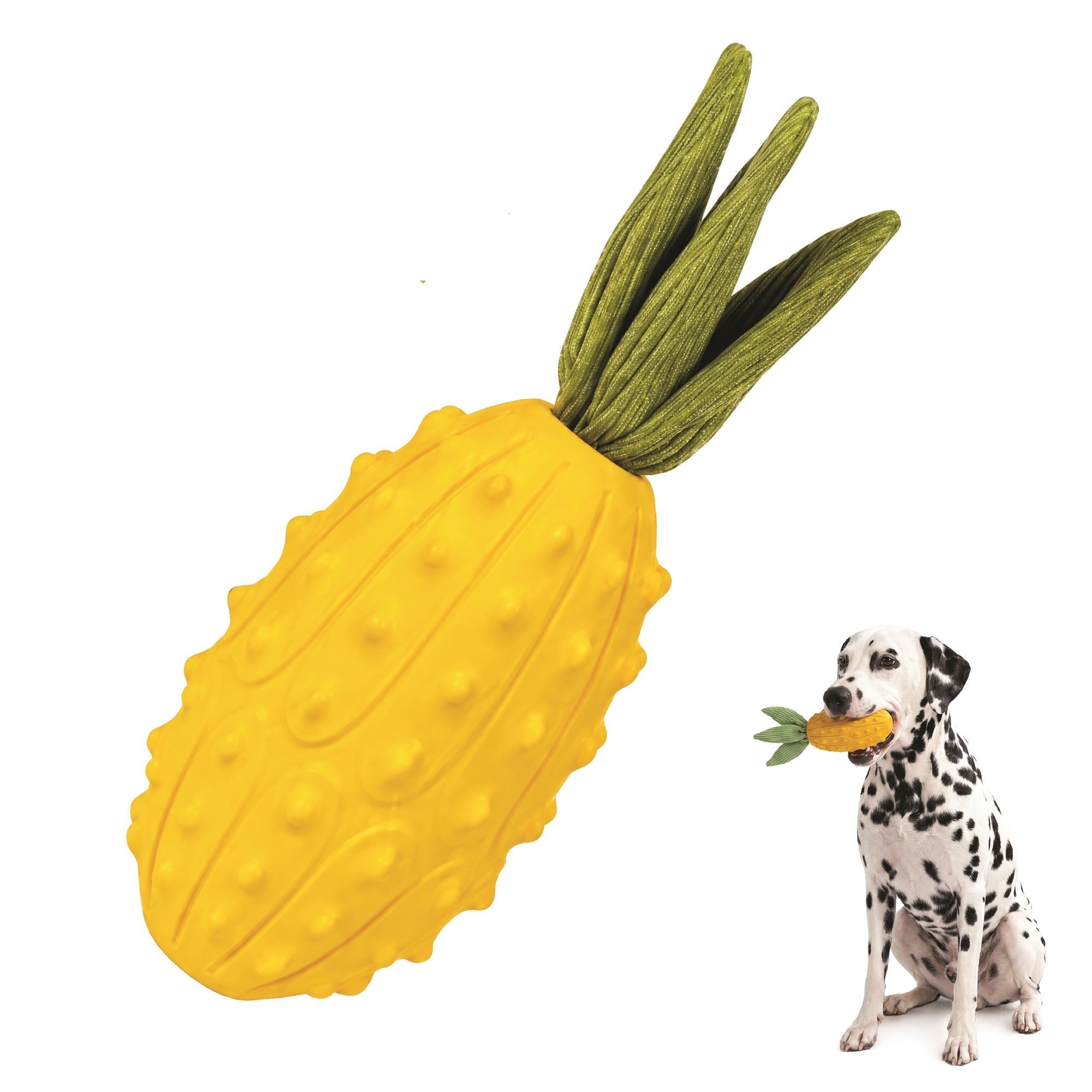 Product Reviews for PAWSPIK Pineapple Natural Rubber Crinkle